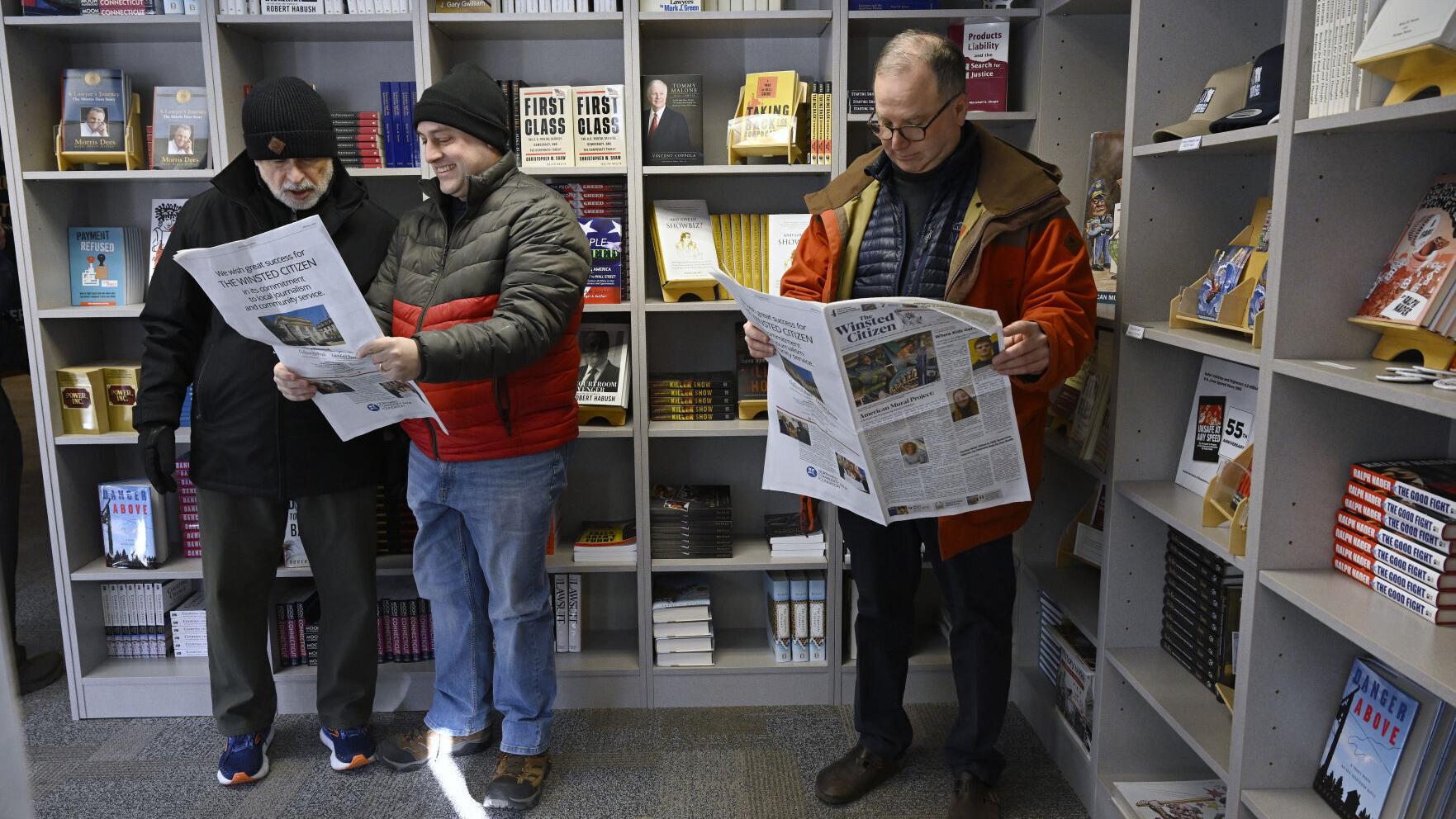 Ralph Nader launches newspaper in Connecticut town